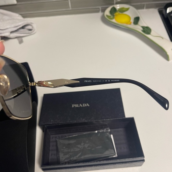 Prada Polarized Square Sunglasses, 57mm - Picture 14 of 15